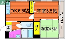 JR宇野線 大元駅 徒歩17分 2階/-