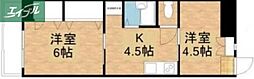 センチュリーふなばし 2Kの間取図画像