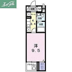 JR宇野線 備前西市駅 徒歩22分 2階/-