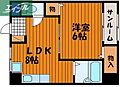 大学町マンション3階4.9万円
