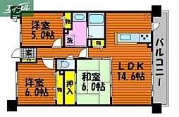 JR宇野線 大元駅 徒歩13分 3階/-