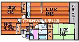 JR山陽本線 岡山駅 バス30分 平福バス下車 徒歩4分 2階/-