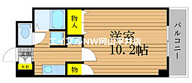 岡山県岡山市南区豊浜町（賃貸マンション1K・2階・30.37㎡） その2