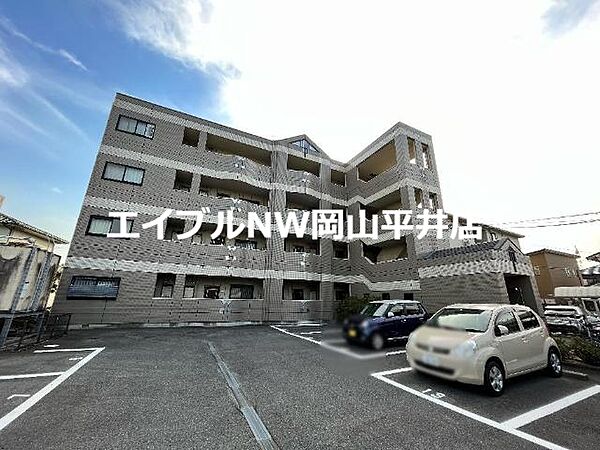 岡山県岡山市南区豊成2丁目(賃貸マンション2DK・4階・48.00㎡)の写真 その1