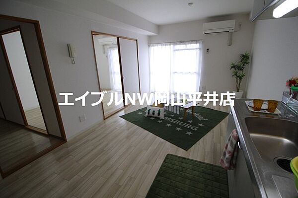 岡山県岡山市中区倉田(賃貸マンション3LDK・3階・62.20㎡)の写真 その3