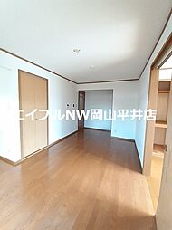 JR赤穂線 長船駅 徒歩28分の賃貸アパート 1階2LDKのリビング/ダイニング