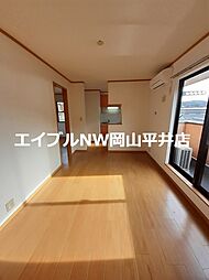 JR宇野線 八浜駅 4.3kmの賃貸アパート 2階2LDKのリビング/ダイニング