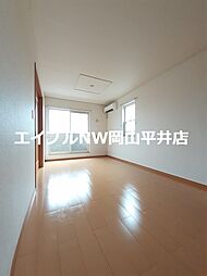 JR赤穂線 香登駅 徒歩27分の賃貸アパート 2階2LDKのリビング/ダイニング