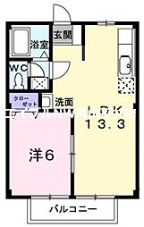 🉐敷金礼金0円！🉐山陽本線 上道駅 徒歩46分
