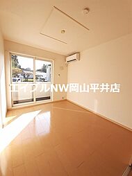 JR赤穂線 長船駅 3.8kmの賃貸アパート 1階2DKのリビング/ダイニング