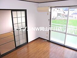 JR赤穂線 長船駅 徒歩4分の賃貸アパート 1階2DKのリビング/ダイニング