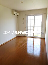 JR赤穂線 西大寺駅 4.2kmの賃貸アパート 1階2DKのリビング/ダイニング