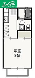 コーポ・レーベン A棟 2階/-