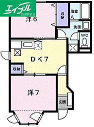 クレストハイムＣ 1階/-