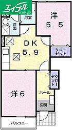 ラ・メゾン・ソレイユＢ 1階