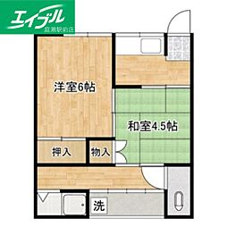 あさか荘 2階/-