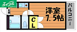 オアシス中島 3階/-