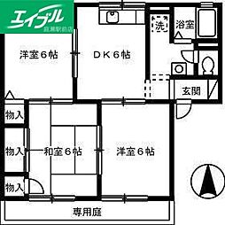 ウエストアベニュー A棟 1階