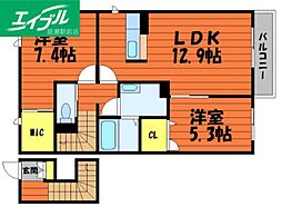 セレーナ A棟 2階/-