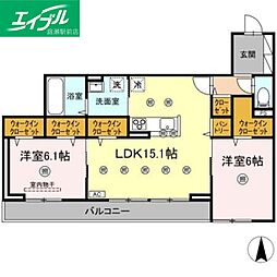 サリエンテ倉敷 3階