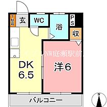 倉敷イーストコーポ  ｜ 岡山県倉敷市松島（賃貸マンション1DK・2階・27.30㎡） その2