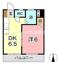 倉敷イーストコーポ  ｜ 岡山県倉敷市松島（賃貸マンション1DK・2階・27.30㎡） その2