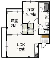 ラフィネ  ｜ 岡山県玉野市田井3丁目（賃貸マンション2LDK・3階・62.23㎡） その2