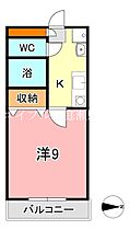 サンライズマンション  ｜ 岡山県倉敷市三田（賃貸マンション1K・2階・33.66㎡） その2