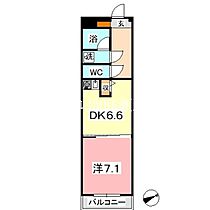 ライオンズマンション倉敷松島  ｜ 岡山県倉敷市松島（賃貸マンション1DK・4階・33.45㎡） その2