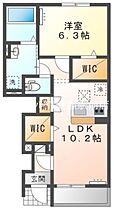 Ｅｍｅｒａｕｄｅ　Ｃｈａｔｅａｕ  ｜ 岡山県岡山市北区庭瀬（賃貸アパート1LDK・1階・46.00㎡） その2