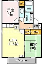 サンコーポ石井　A棟  ｜ 岡山県倉敷市福井（賃貸アパート2LDK・2階・53.76㎡） その2