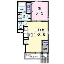 フリシュ輝II  ｜ 岡山県岡山市北区庭瀬（賃貸アパート1LDK・1階・37.38㎡） その2