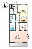 マーヴェラスパレス3  ｜ 岡山県倉敷市宮前（賃貸アパート1LDK・1階・36.00㎡） その2