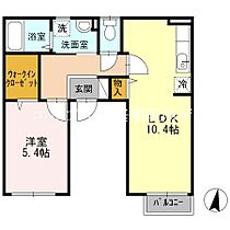 モンシャトー中央  ｜ 岡山県総社市中央2丁目（賃貸アパート1LDK・1階・41.93㎡） その2