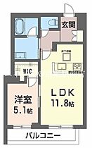 ノヴァ　アイビー  ｜ 岡山県倉敷市上富井（賃貸マンション1LDK・1階・44.56㎡） その2