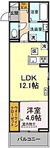 くらら  ｜ 岡山県総社市駅南1丁目（賃貸アパート1LDK・2階・43.60㎡） その2