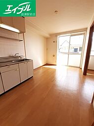 シャトーレインボーＡ 2階2DKのリビング/ダイニング