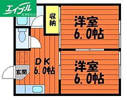 コーポ中沖B 1階