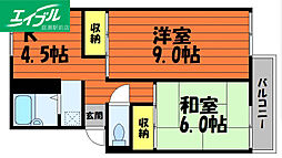コーポ三谷原 2階