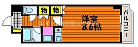 幸町旭ビル  ｜ 岡山県岡山市北区幸町（賃貸マンション1R・5階・26.35㎡） その2