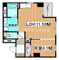 OTC田町マンション  ｜ 岡山県岡山市北区田町1丁目（賃貸マンション1LDK・3階・40.37㎡） その2