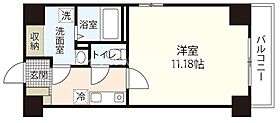 エメラルドHILL  ｜ 岡山県岡山市北区中山下2丁目（賃貸マンション1K・8階・34.08㎡） その2