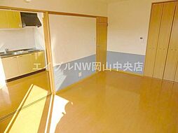 ハートフル医大南 2階1DKのリビング/ダイニング