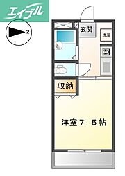 パープルメゾンII 1階/-