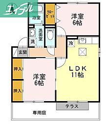 セジュール大安寺 1階