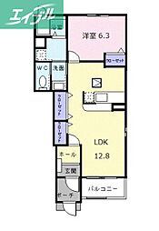 サウス・リモンＡ 1階/-