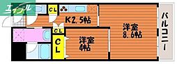 スプレンドーレ医大東 2階