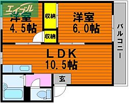 サザンハイツ 2階