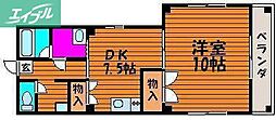 M'Sビル 1DKの間取図画像