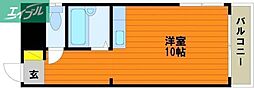 ふぁみーゆ旭川 1Kの間取図画像